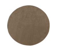 Ferm Living Tapis touffeté Stille rond Ash Brown Ø240 cm
