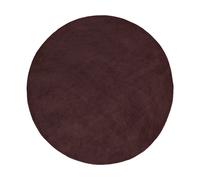 Ferm Living Tapis touffeté Stille rond Pécan foncé. Ø240 cm