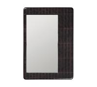 Ferm Living Tiling miroir Chocolat noir. 59x85 cm