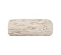Ferm Living Traversin cylindrique Falda smocké Undyed