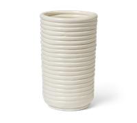 Ferm Living Vase Corduroy 21 cm Off white