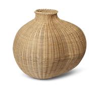 Ferm Living Vase de sol tressée Bola Natural