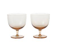 Ferm Living Verre à boire Host 20 cl Lot de 2 Rouge à joues