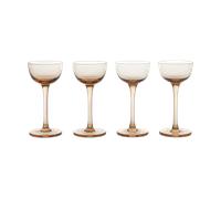 Ferm Living Verre à liqueur Host Lot de 4 Rouge à joues