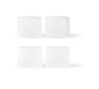 Ferm Living Verre bas Ripple Lot de 4 Frosted
