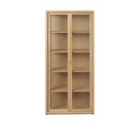 Ferm Living Vitrine Reed 70x155 cm Natural oak