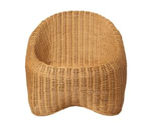 Ferm Living Willora fauteuil lounge pour enfant Naturel