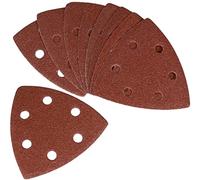 FERM Papier abrasif G120 (10 pcs) - pour ponceuse delta et outil multifonctions