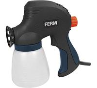 FERM Pistolet à peinture électrique 110W 800ml - Sortie réglable - Adapté pour peinture à base d'eau et peinture à base de solvant