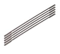 FERM Lame de scie 25TPI (5 pcs) - pour métaux non ferreux - pour scie à chantourner