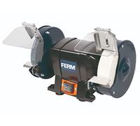 FERM Ponceuse double BGM1020 – 250 W, 150 mm, avec 2 pierres à aiguiser