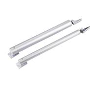 Ferme-porte 1 Pièce Argenté Pneumatique en Aluminium Aéronautique