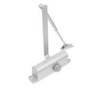 Ferme-porte 17,5x6x3cm Automatique Hydraulique Alliage d'Aluminium | Fermeture Douce et Silencieuse, pour Maison ou Couloir de Bureau, Argenté, 800-1200mm