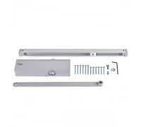 Ferme-porte à bras glissière - force 3 - TS 80 EN 3 - gris RAL 9006 DORMAKABA