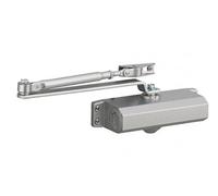 Ferme-porte à compas, aluminium peint