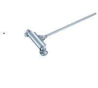 Ferme-porte à ressort TIREX N°52 argent galet simple - 40kg - GROOM - 152101