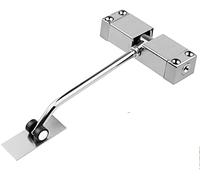Ferme-porte automatique à ressort en acier inoxydable, Surface réglable, fermeture for porte de bureau et maison(1pcs)