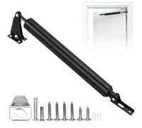 Ferme Porte Automatique Groom Fermeture Porte Ferme Portes Interieur Ferme-Porte à Ressort Porte Pneumatique Silencieux avec Vitesse de Fermeture Réglable pour Maison Chambre Bureau