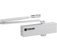 Ferme-porte automatique hydraulique Design force 2 à 4, blanc - THIRARD