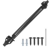 Ferme-porte automatique - PZCC - 36 cm - Ressort réglable - Acier carbone - Portails de jardin - Clôtures