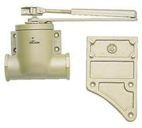 Ferme-porte CLASSIQUE n° 3 avec bras réglable champagne - GROOM - 703112