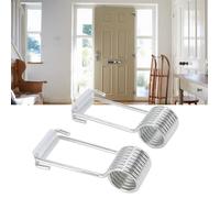 Ferme-porte - GOTOTOP - Charnière à ressort - Inox - Réversible - Paquet de 4