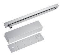 Ferme-porte à bras glissière + plaque - force 4 - argent - TS 91 B DORMAKABA