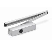 Ferme-porte TS Wood - Force 3 - crémaillère elliptique - Argent - 118431