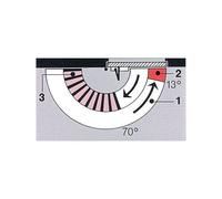 Ferme-porte TS83 DORMA - Argent - Sans bras - Force 2 à 6 - 38010101