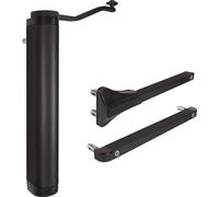Ferme-porte VERTICLOSE-2 Alu.anod.noir Retrofit Ouverturew.90/180Grad
