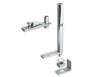Ferme-portillon invisible simple action tube 40 85 kg droite MANTION 25312DT