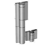 Charnière avec ferme-portail hydraulique 180° intégré MAMMOTH180-2 (Deuxième génération) - LOCINOX - P00017909-SILV