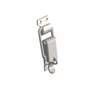 Fermeture à levier porte-cadenas avec crochet MONIN - acier zingué percé - 270 230 + 272 040