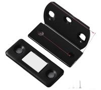 Fermeture Aimantée Fine 3.65mm Pour Armoire | Design L invisible, perçage, fort, acier inoxydable, protège les surfaces(D)