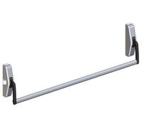 Fermeture anti-panique 1 point argent coupe-feu 1250 mm JPM 89D100-21-2A