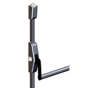 Fermeture anti-panique 3 points noir coupe-feu 1250 mm JPM 89D300-22-2A