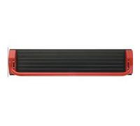 Fermeture anti-panique ECOBAR avec plaque sans cylindre réversible - VACHETTE - 18481000 Rouge laqué G