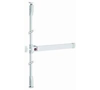 Fermeture anti-panique JPM Push bar 90+ - 3 points latéral, haut et bas - 1141 mm - Blanche - PJ3100-68-0A
