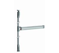Fermeture anti-panique Push bar 90+ - 2 points haut et bas - 1141 mm - Blanche - PJ2100-68-0A