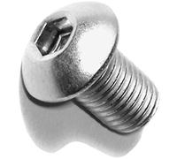 Fermeture difficiles 014973178512 Bouton Tête Socket Cap Vis, 1/5,1 cm, 8 pièces