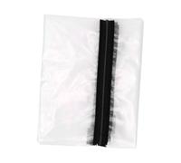 Fermeture éclair Barrière Anti-poussière, Taille 4x7,2 Pi | Matière plastique haute résistance et résistante à la déchirure, installation facile, conception à vue claire, réutilisable