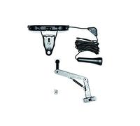 Fermeture pour fenêtre à wasistas en aluminium Esin plast scarabée Art. 099992953.001 avec sormonto châssis, porte de mm 0 à 12 Max et corde m 4 (breveté) couleur Noir