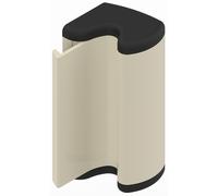 Fermeture semi automatique SORGHO 130 mm laqué brun RAL1247 LA CROISEE DS DS6127-097