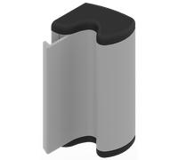 Fermeture Sorgho 92 mm LA CROISEE DS Gris - 6126-0-07