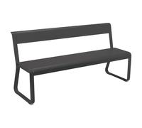 Fermob - Banc avec dossier Noir