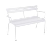 Fermob - Banc avec dossier Blanc