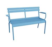 Fermob - Banc avec dossier Bleu