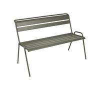 Fermob - Banc avec dossier Gris