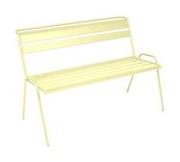 Fermob - Banc avec dossier Jaune