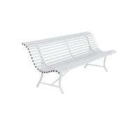 Fermob Banc LOUISIANE - 01 blanc coton - 200 x 80 x 72 cm